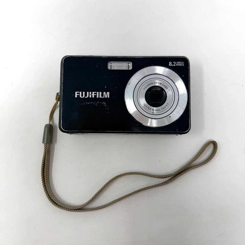 Fujifilm FinePix J10 8.2MP Compact Digital Camera Black Untested